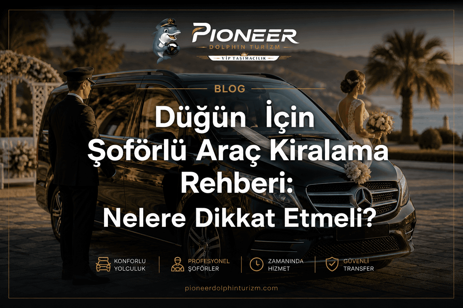 Düğün İçin Şoförlü Araç Kiralama Rehberi: Nelere Dikkat Etmeli?