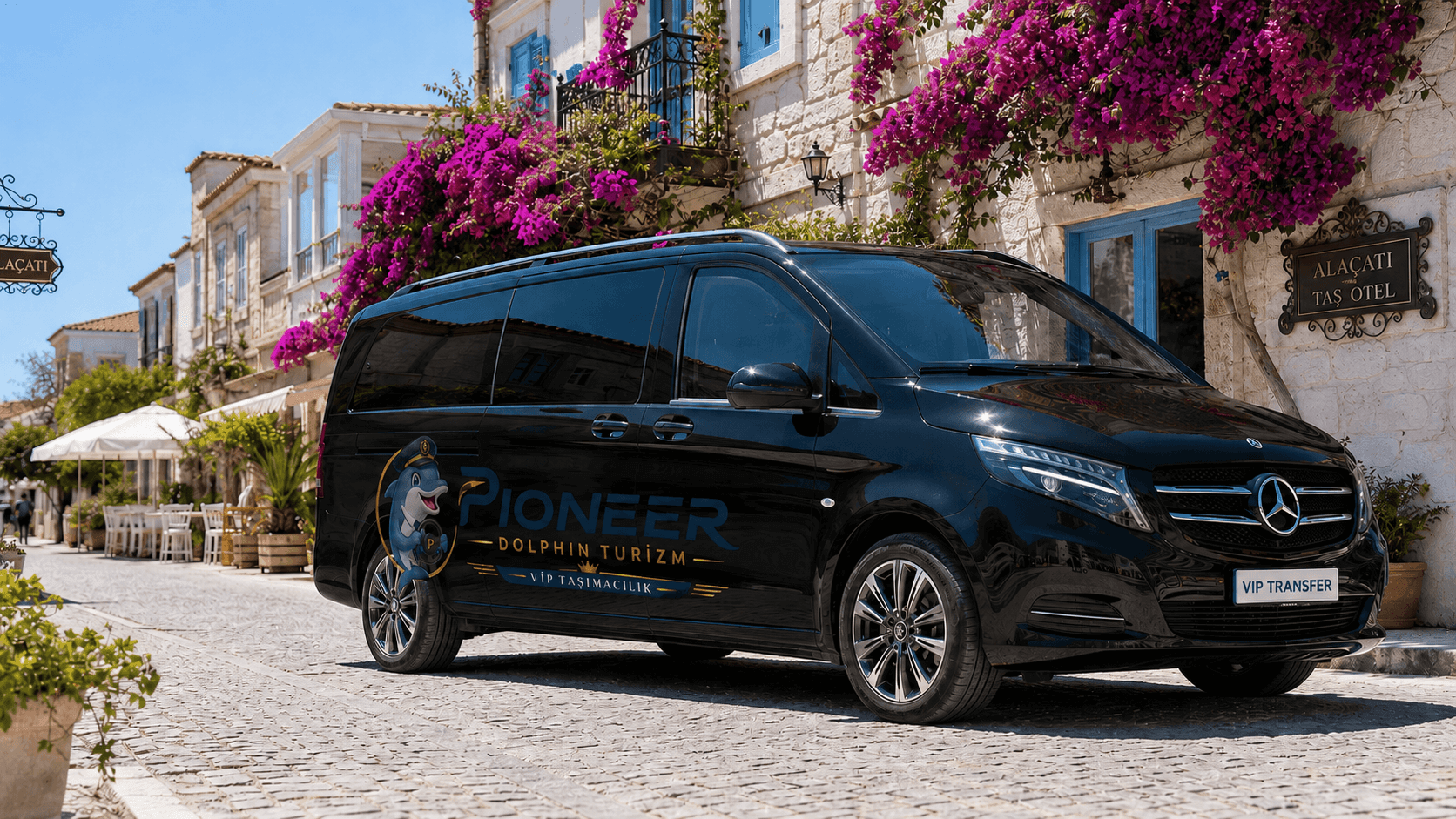 Pioneer Dolphin VIP Transfer Mercedes Vito havalimanı karşılama